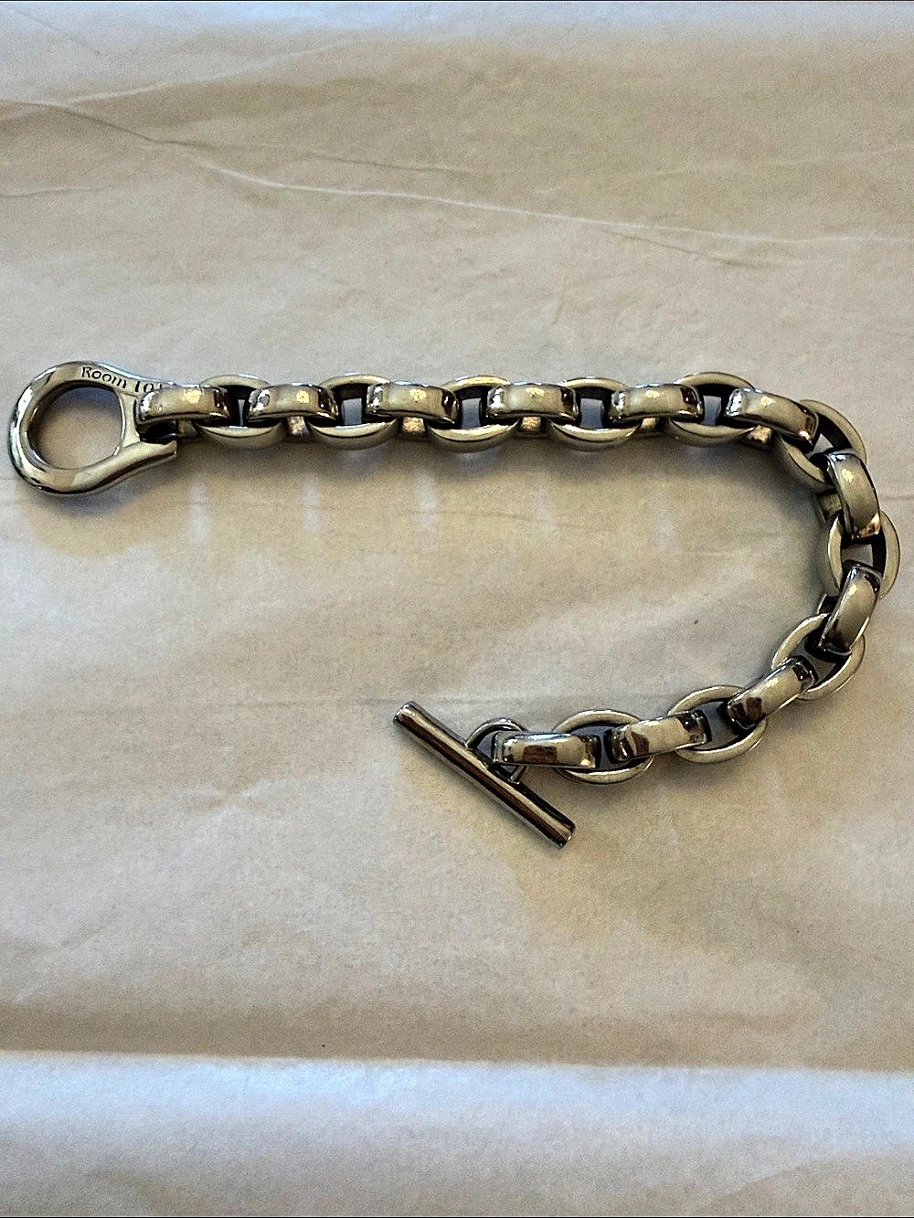 Room 101 Bracelet Silver-Tone Toggle